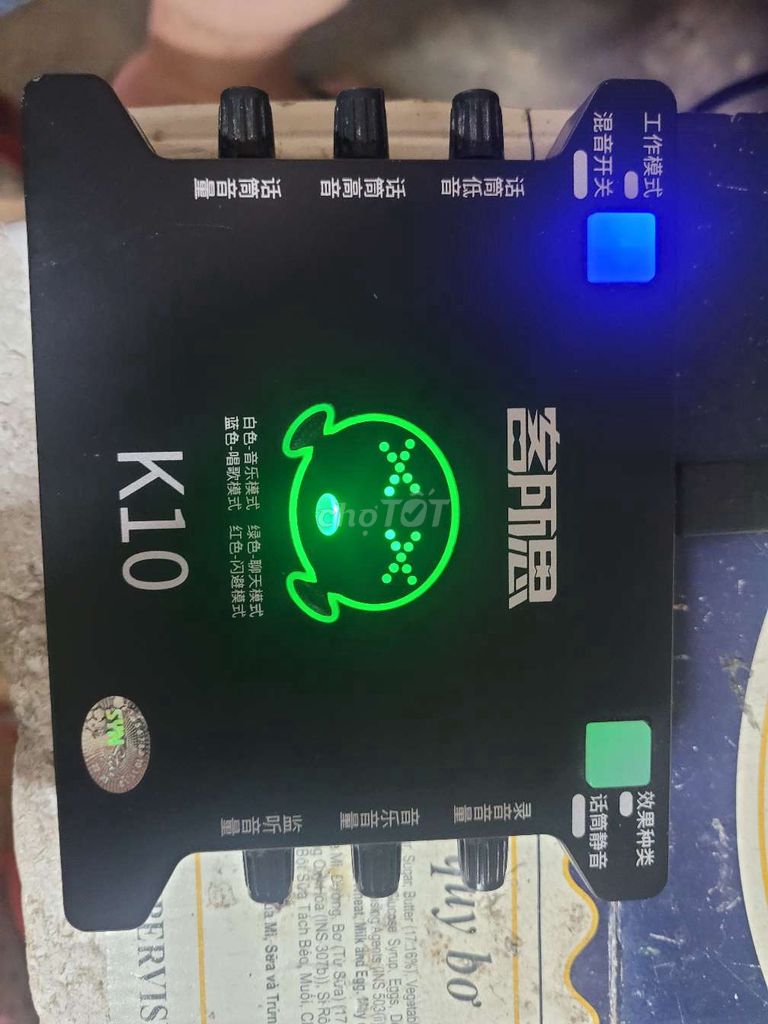 Sound card K10 Đen. Mua bán Tivi, Âm thanh tại Thành phố Đà Lạt Lâm Đồng được đăng bởi Giabao hình 1