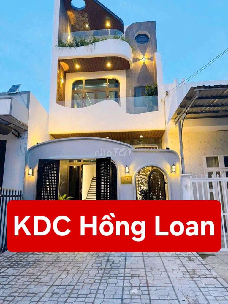 NHÀ 2 LẦU CAO CẤP + FUL NỘI THẤT - KDC HỒNG LOAN