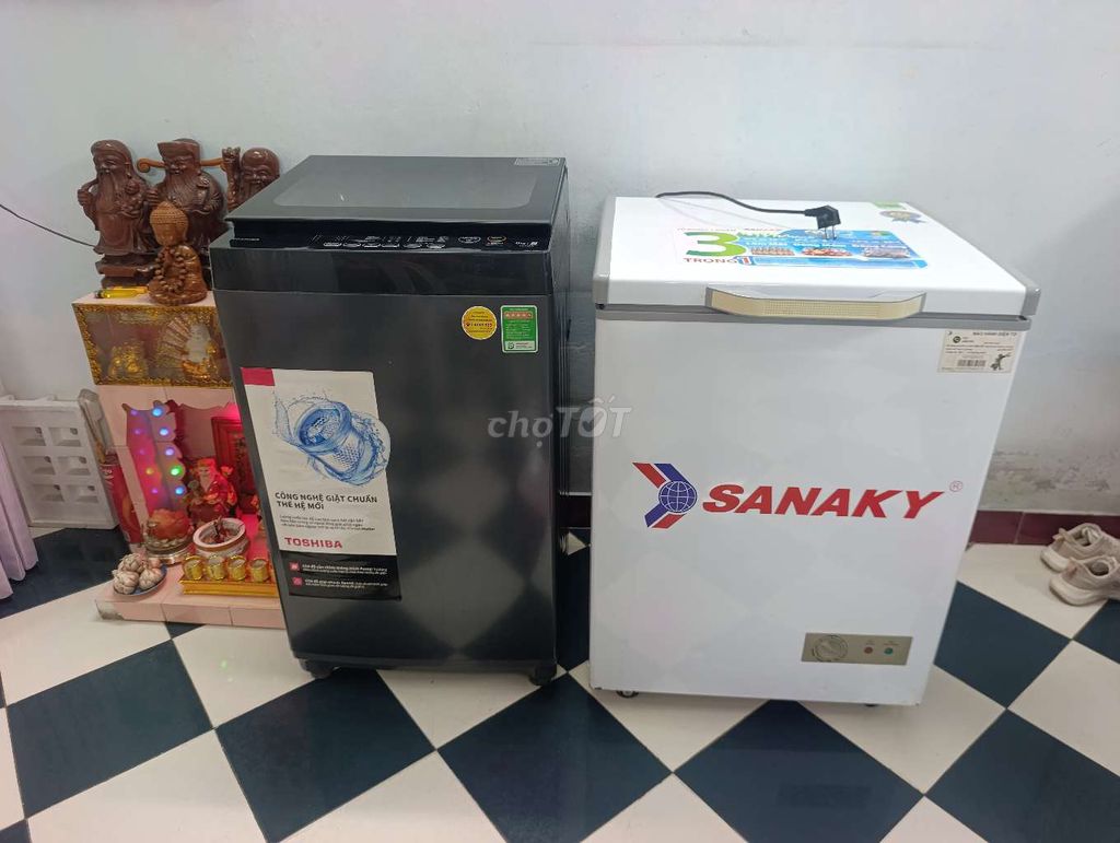 Máy giặt Aqua 8kg Inverter Đen. Mua bán Máy giặt tại Quận Gò Vấp Tp Hồ Chí Minh được đăng bởi Lý Xuân Sơn  hình 1