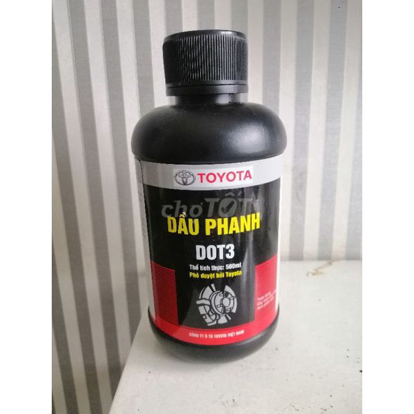 Dầu phanh DOT 3 chính hãng TOYOTA 500 ml