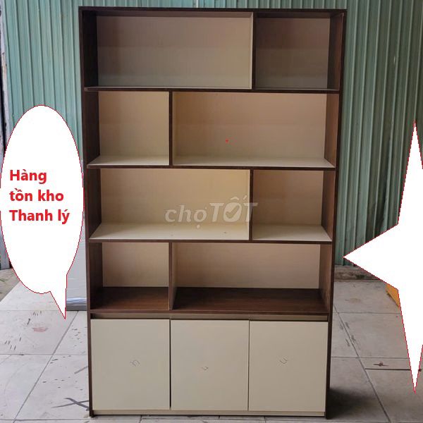 Kệ sách Gỗ công nghiệp, kệ hồ sơ, tài liệu tồn kho. Mua bán Tủ, kệ gia đình tại Quận Bình Thạnh Tp Hồ Chí Minh được đăng bởi PHÚ NHÀN NỘI THẤT THANH LÝ SÀI GÒN hình 1