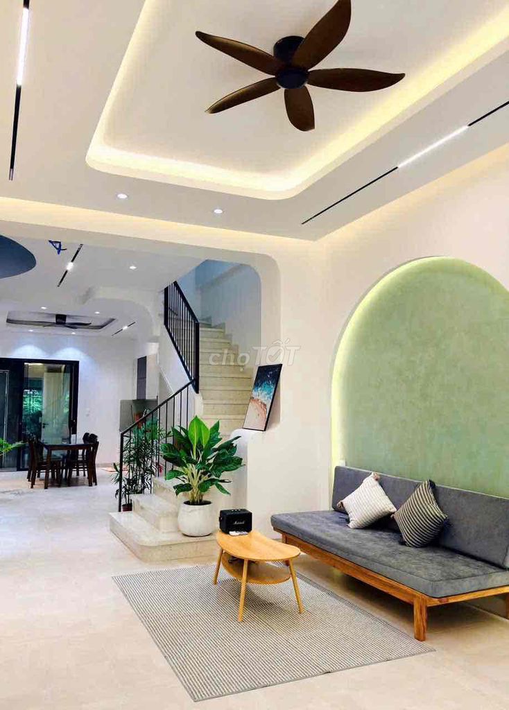 🏢 🚀 cho thuê nhà 4 tầng mới 100% đinh công tráng, hải châu – cận sông