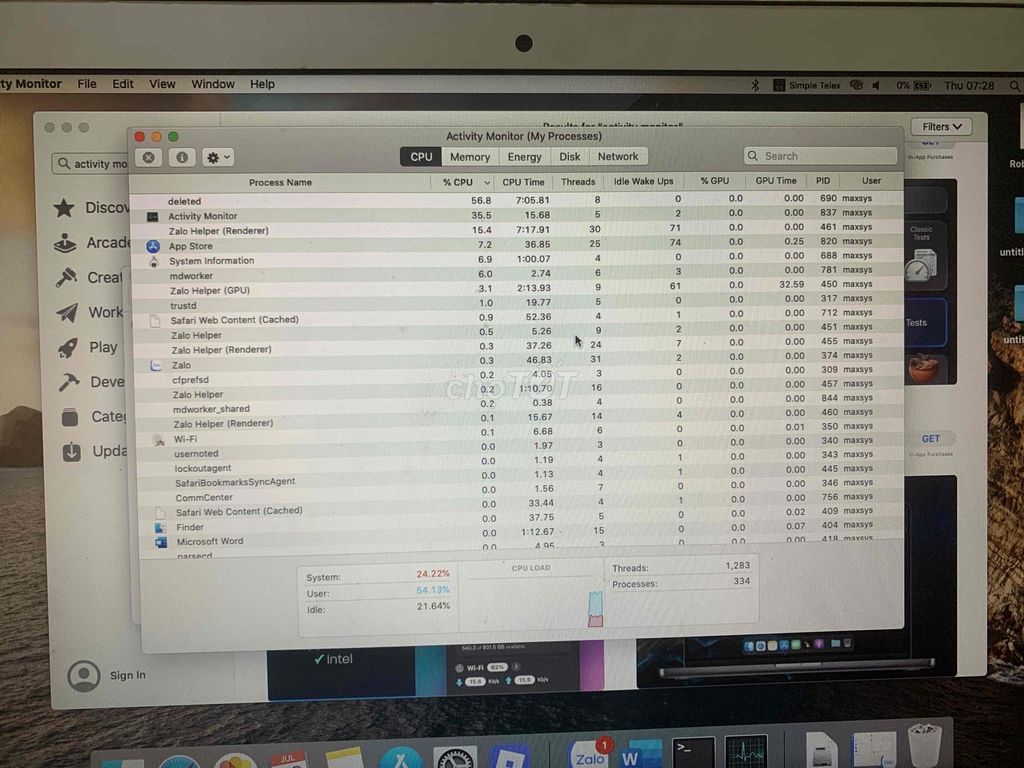 Apple MacBook Intel macOS. Mua bán Laptop tại Thành phố Bảo Lộc Lâm Đồng được đăng bởi Hoàng thành hình 1
