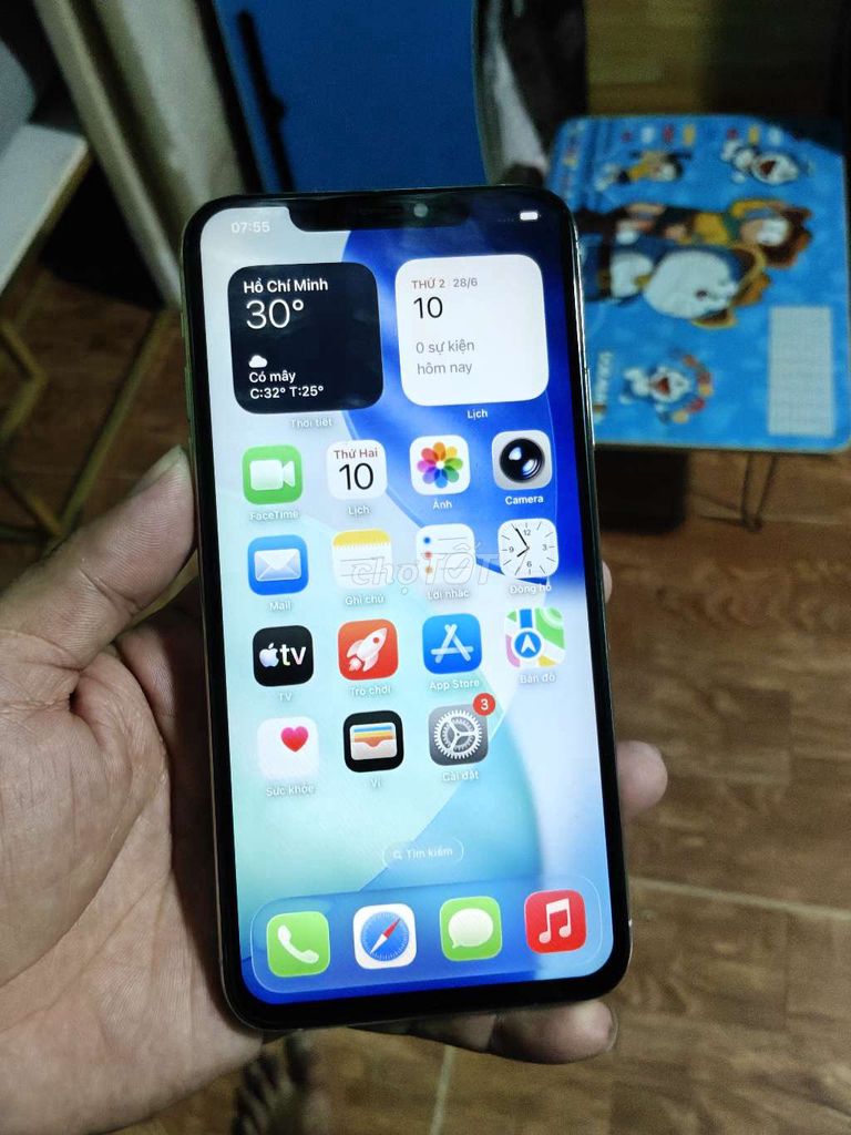 Apple iPhone 11 Pro Max 64GB Trắng Đã thay màn. Mua bán Điện thoại tại Quận Liên Chiểu Đà Nẵng được đăng bởi Công Lực hình 1