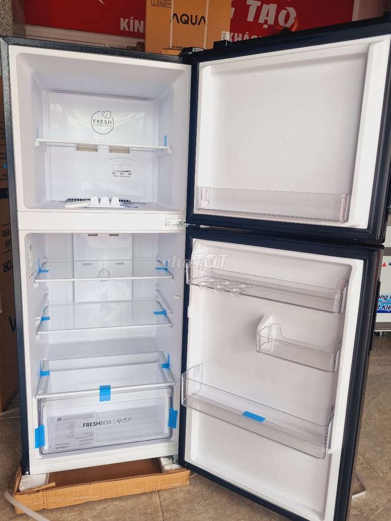 Tủ lạnh Aqua Inverter 189 lít AQR-T220FA(FB) 💥