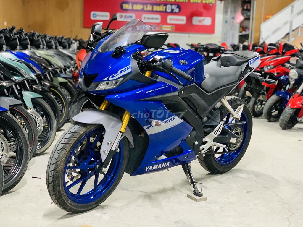 XE MÁYTHANH TÙNG_R15 V3 XANH BIỂN 29 CÓ TRẢ GÓP. Mua bán Xe máy tại Quận Nam Từ Liêm Hà Nội được đăng bởi THANH TÙNG hình 1