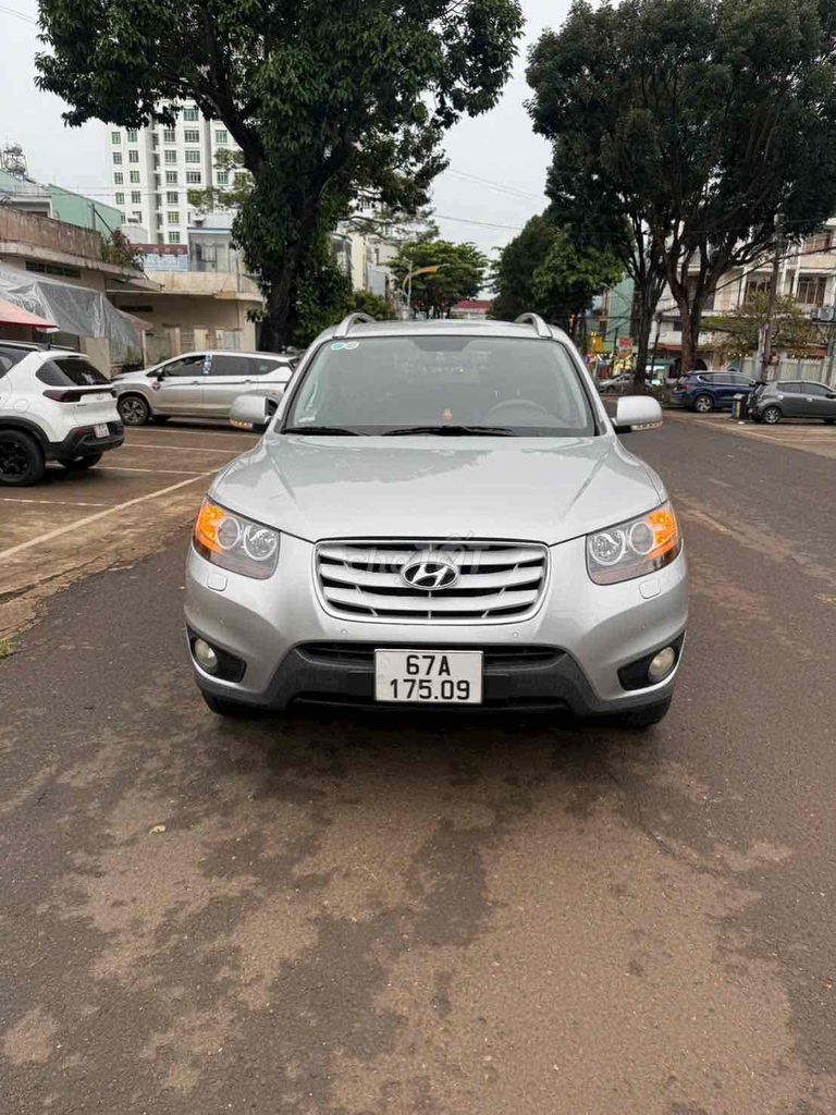 Hyundai Santa Fe 2009 SLX Bạc. Mua bán Ô tô tại Thành phố Pleiku Gia Lai được đăng bởi Dinh Trung  hình 1