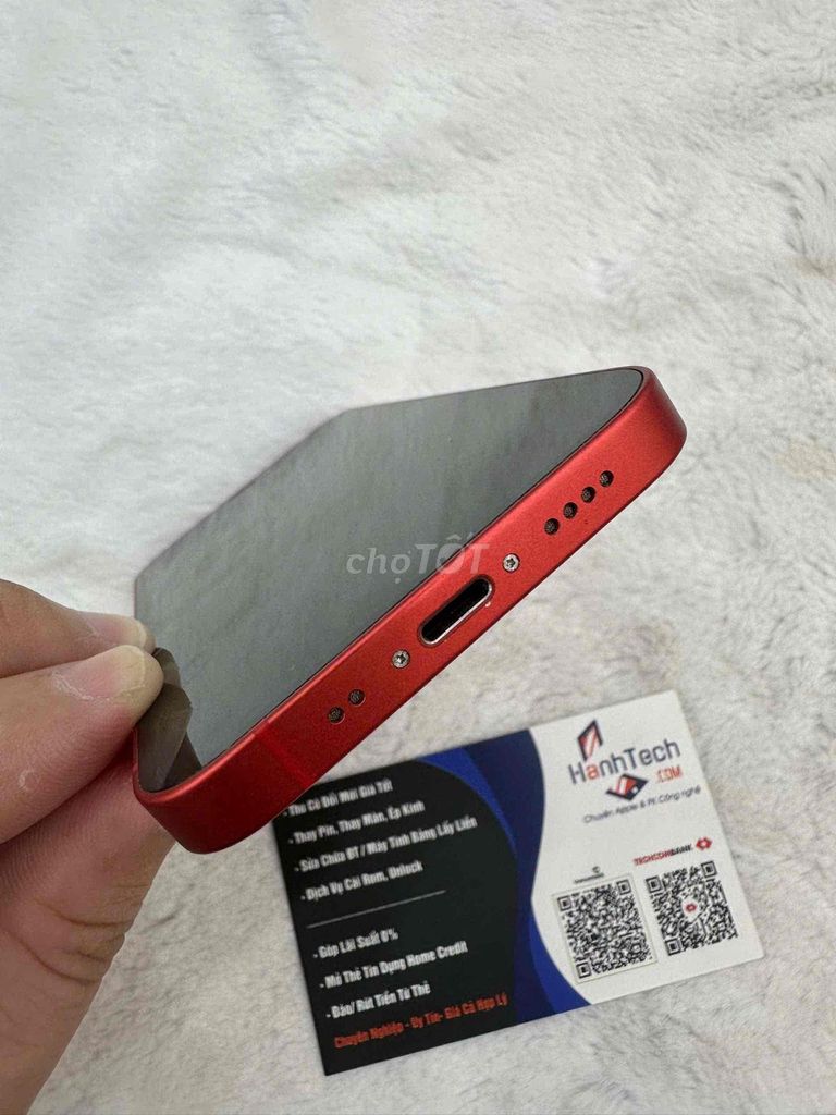 Apple iPhone 12 mini 64GB Đỏ zin all cũ đẹp giá rẻ. Mua bán Điện thoại tại Quận 3 Tp Hồ Chí Minh được đăng bởi Hạnh Tech hình 1
