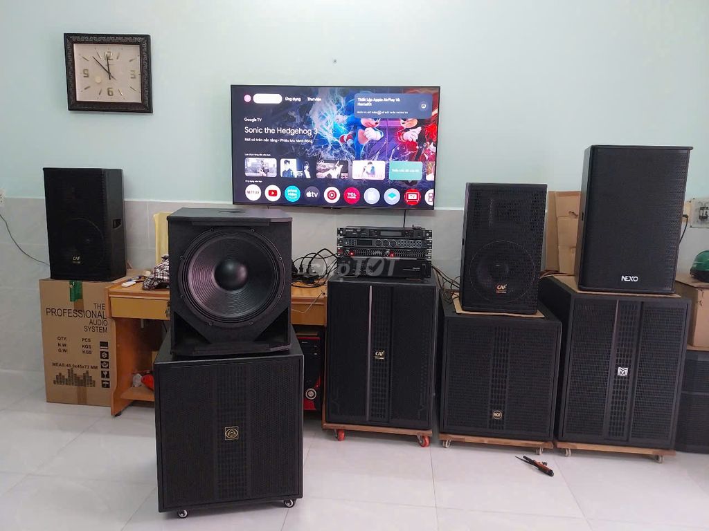 Sub điện bass 40 Rcf côn 76 mạch 8 sò Toshiba-new. Mua bán Tivi, Âm thanh tại Quận 12 Tp Hồ Chí Minh được đăng bởi Audio Bùi Môn hình 7