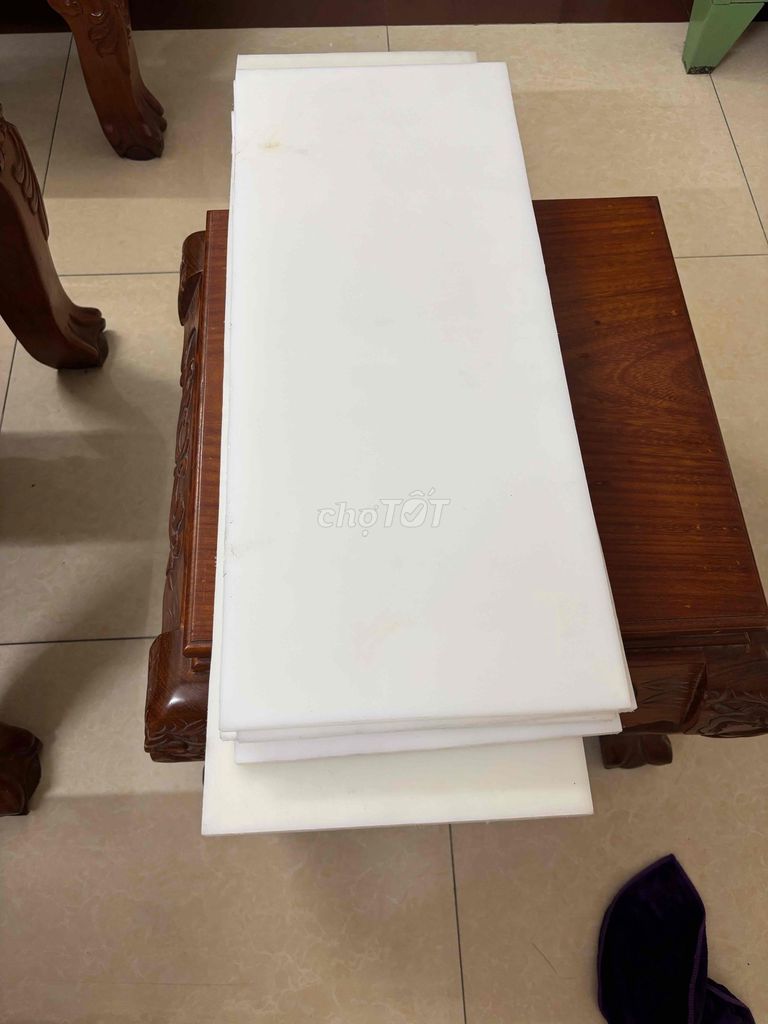Thớt kháng khuẩn Trắng. Mua bán Dụng cụ nhà bếp tại Quận Bình Thạnh Tp Hồ Chí Minh được đăng bởi nguyen thi thanh huong hình 1