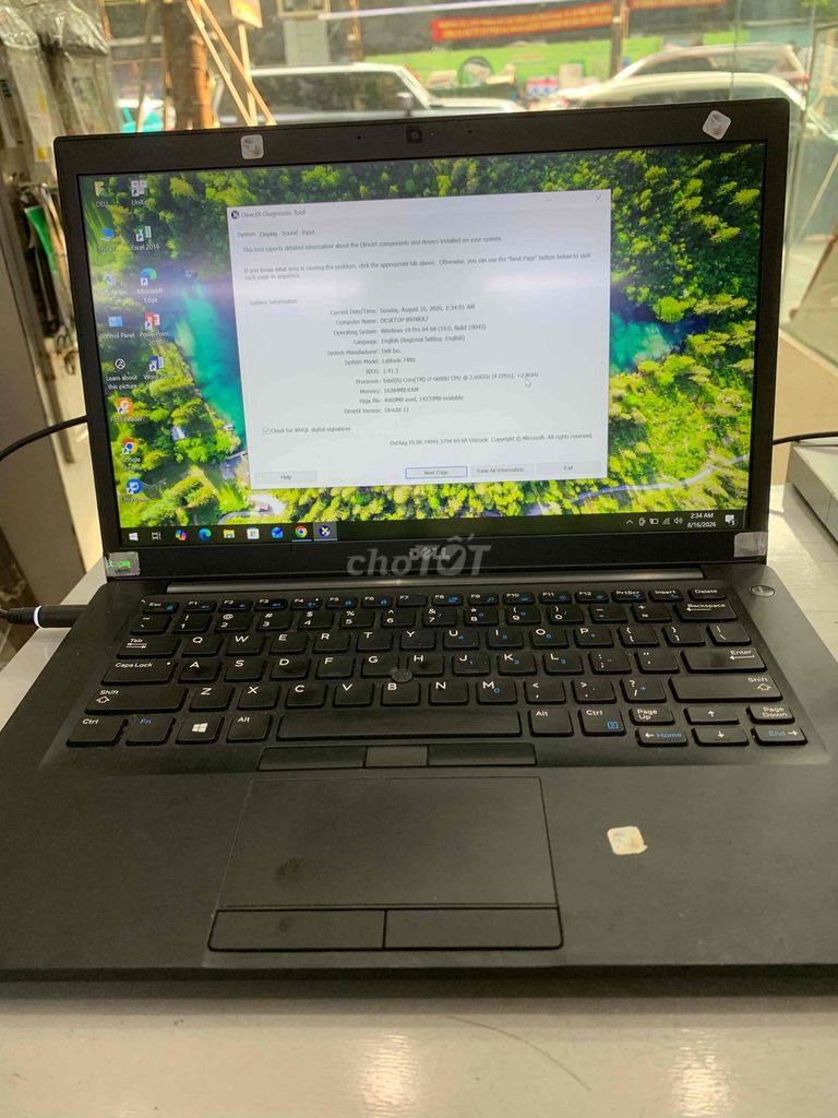 Dell Latitude 7480 i7 / RAM 16GB / SSD 256GB / Màn. Mua bán Laptop tại Quận Đống Đa Hà Nội được đăng bởi trần cường hình 1
