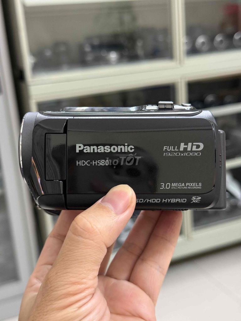 Máy quay Handycam Panasonic HDC-HS80 Mới 99%. Mua bán Máy ảnh, Máy quay tại Quận Cầu Giấy Hà Nội được đăng bởi Vũ Tiệp Camera hình 1