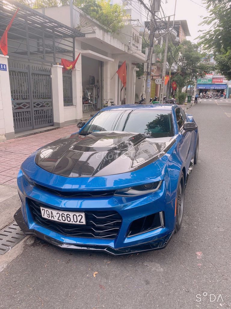 Chevrolet Camaro 2016 màu xanh, 58000 km. Mua bán Ô tô tại Thành phố Thủ Đức Tp Hồ Chí Minh được đăng bởi sang  hình 2