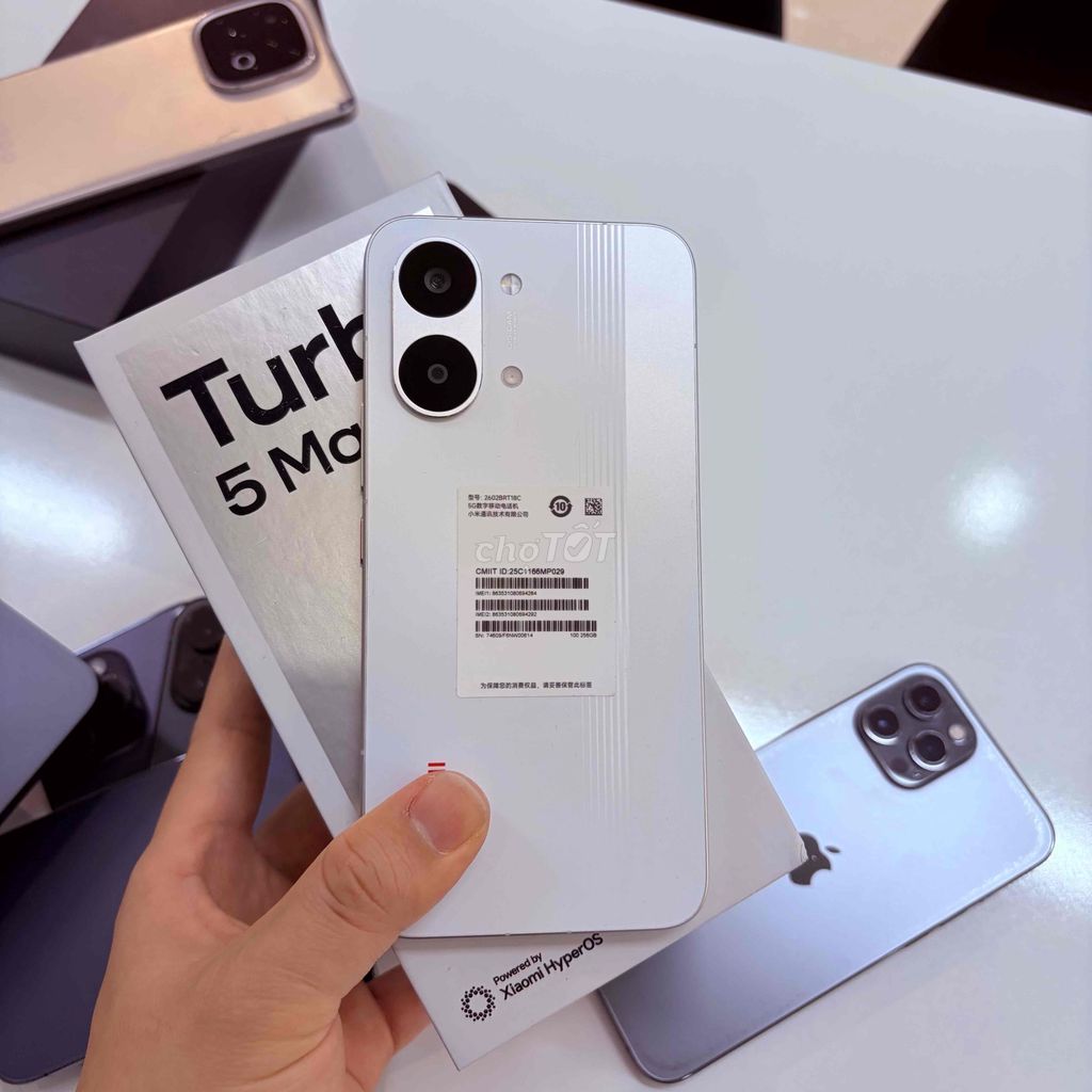 Redmi Turbo 5 Max 256Gb Like New Fullbox - Bán. Mua bán Điện thoại tại Thành phố Tây Ninh Tây Ninh được đăng bởi Trần Bảo Store Mobile Tây Ninh hình 1