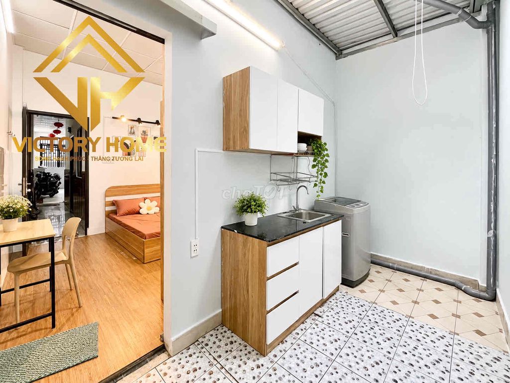 1PN ĐẸP NƠ TRANG LONG – BÌNH THẠNH | FULL NỘI THẤT