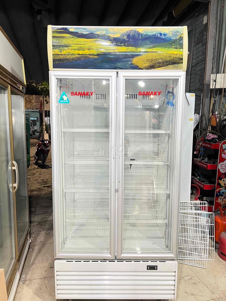 Tủ mát Sanaky 2 cửa Trắng 800L. Mua bán Tủ lạnh tại Thành phố Biên Hòa Đồng Nai được đăng bởi cửa hàng thanh lí tủ đông tủ mát tủ bánhkem HOÀNGTHÁP hình 1