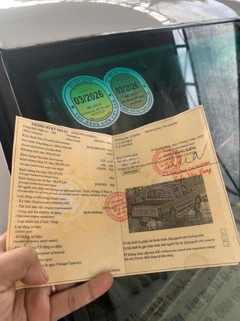 Xe đi công trình, dư dùng. Mua bán Ô tô tại Thành phố Long Khánh Đồng Nai được đăng bởi Phú Cường hình 3