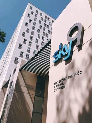 Cần bán căn hộ chung cư Sky9 quân 9 1PN 1wc nhà mới đẹp ban công rộng