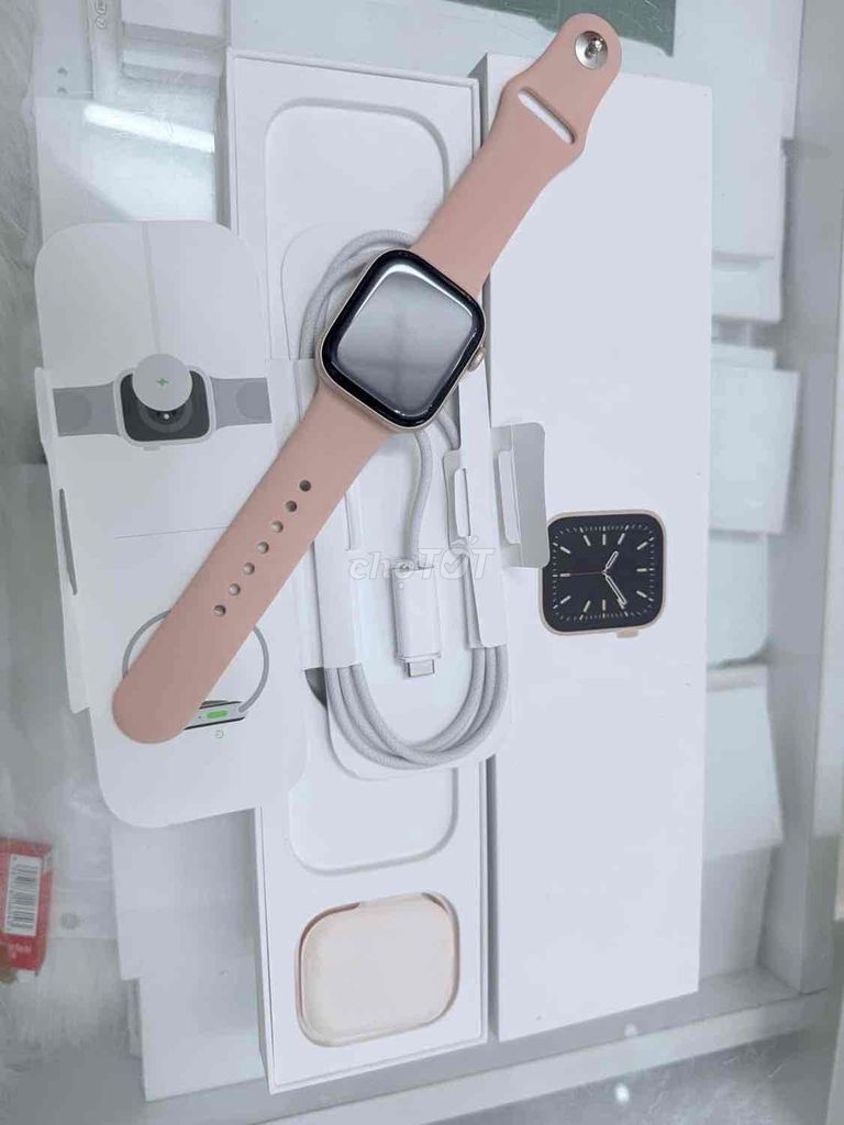 Bán đh apple watch sr10:42 Hồng pink lte Esim neww