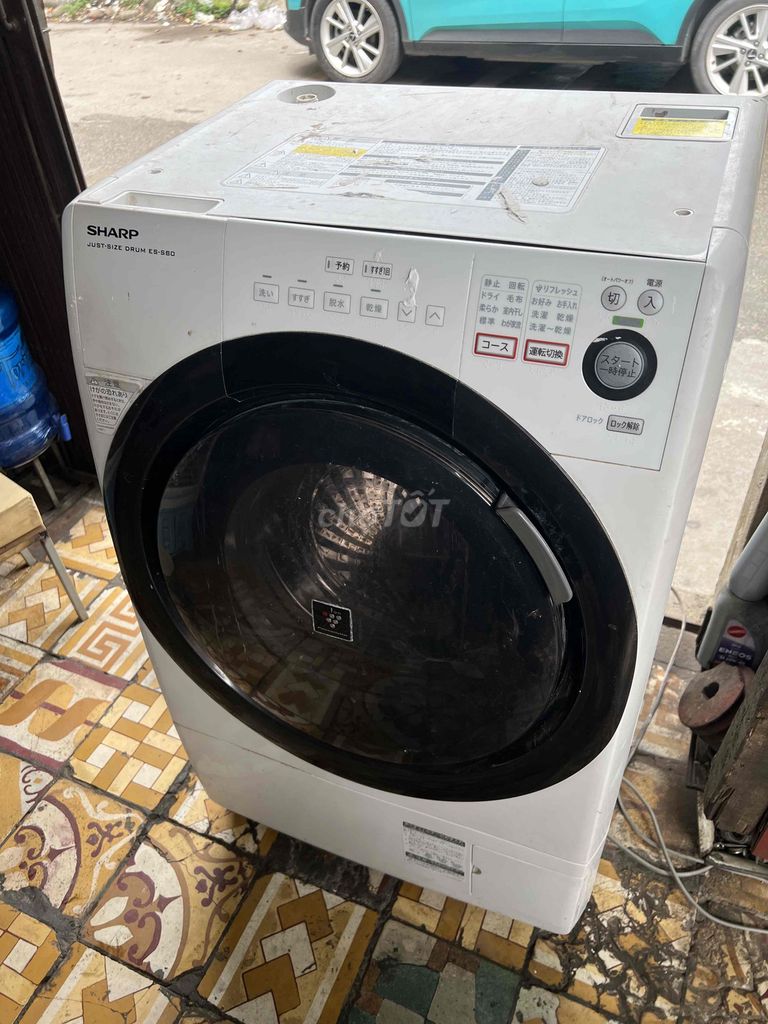 Máy giặt sấy Sharp ES-S60 Trắng. Mua bán Máy giặt tại Huyện Thanh Trì Hà Nội được đăng bởi Bình Minh hình 1
