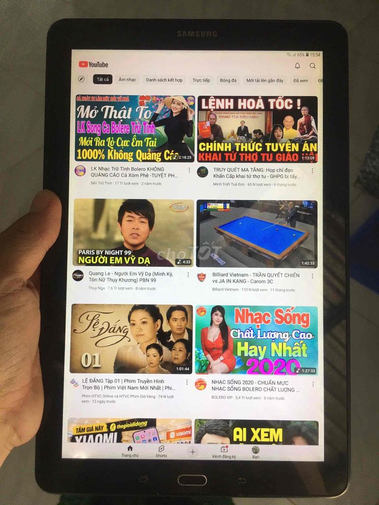 Samsung Galaxy Tab A 10.5 inch 3GB/18GB Đen. Mua bán Máy tính bảng tại Huyện Vĩnh Thạnh Cần Thơ được đăng bởi Vitinu hình 1