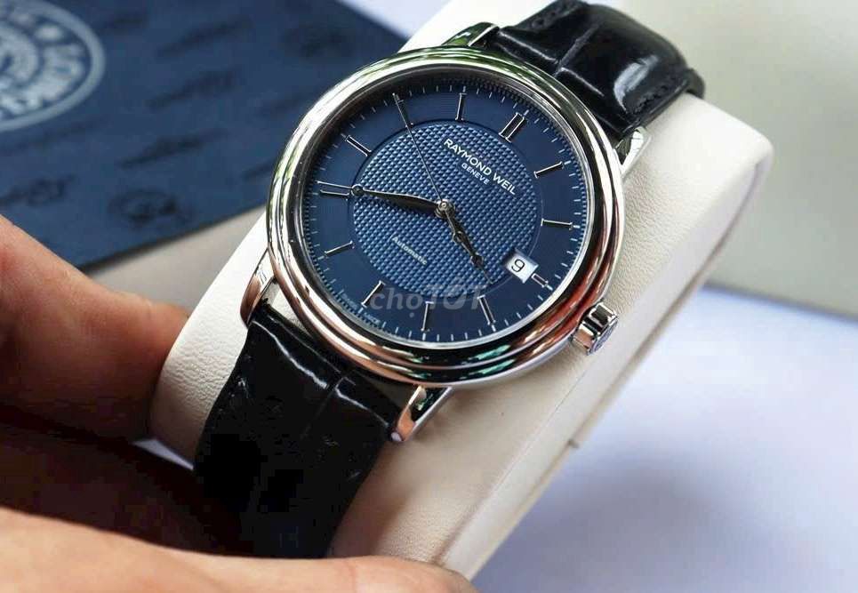 ĐH Nam Raymond Weil mặt xanh navy Automatic