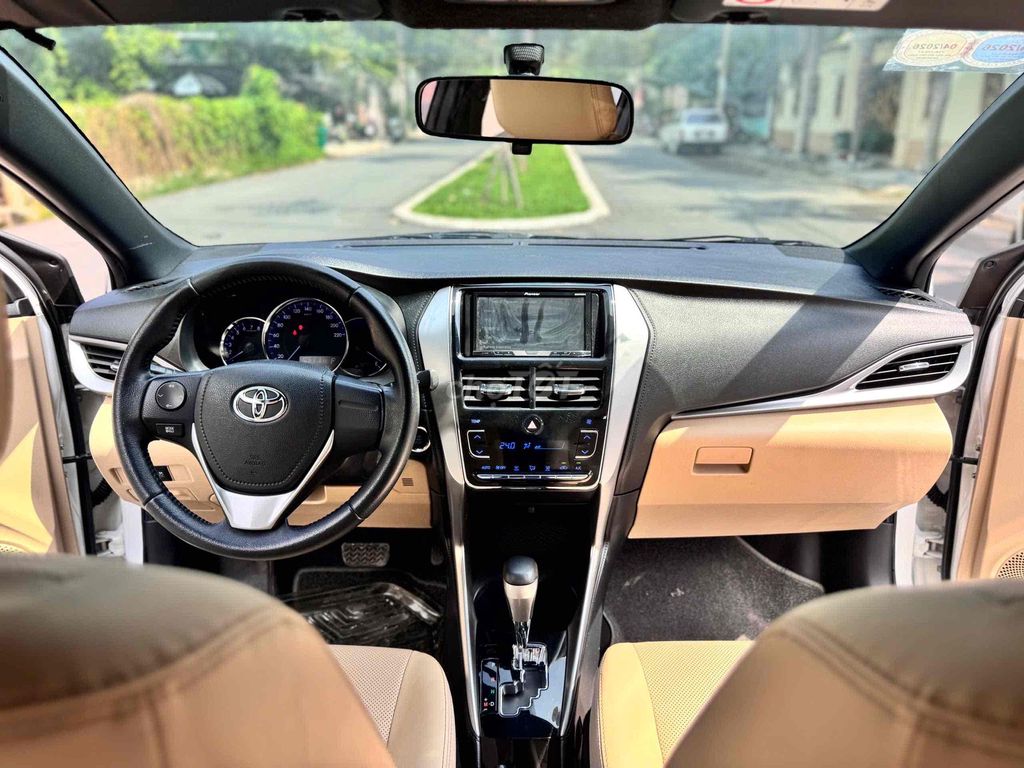 Toyota Yaris G 2019 Trắng 78.000km. Mua bán Ô tô tại Quận Gò Vấp Tp Hồ Chí Minh được đăng bởi Ms Thư  hình 8