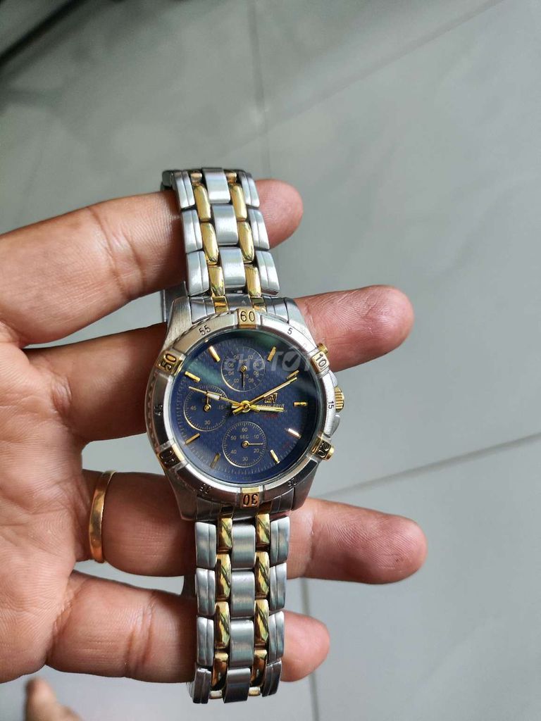 Đồng hồ BAILLY BOLD 42mm Bạc Vàng. Mua bán Đồng hồ tại Thành phố Phan Rang-Tháp Chàm Ninh Thuận được đăng bởi Trung Đồng Hồ Si Nhật  hình 1