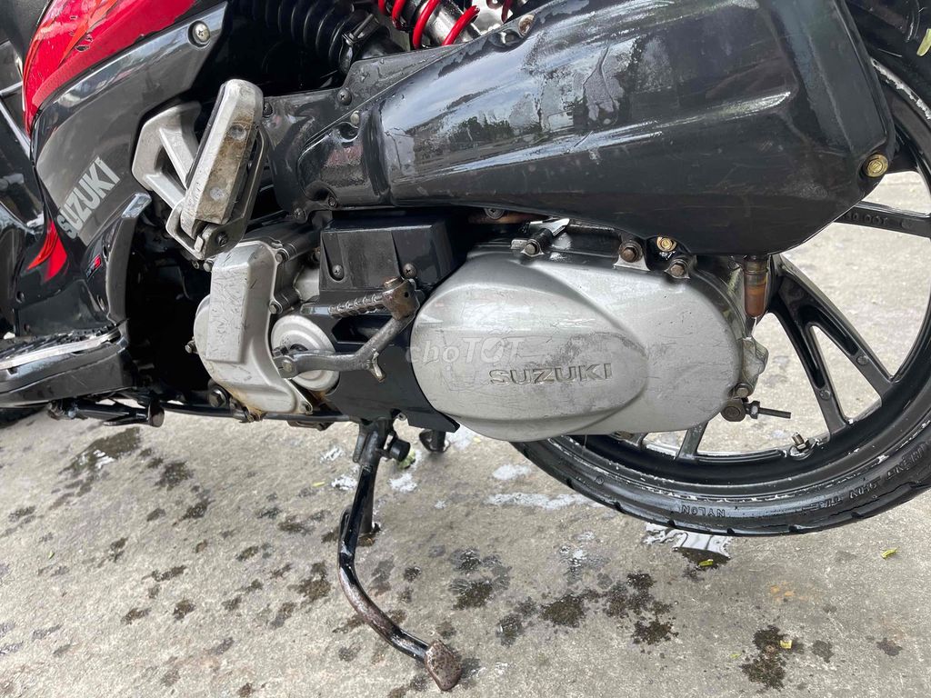 Suzuki Hayate 125 Đỏ đen Tự động. Mua bán Xe máy tại Thành phố Dĩ An Bình Dương được đăng bởi kha nguyen  hình 5