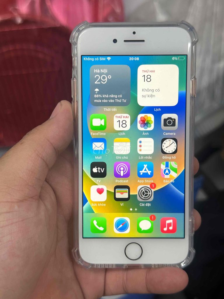 Apple iPhone 8 QT, bản 128Gb, vân nhạy.. Mua bán Điện thoại tại Quận Bình Tân Tp Hồ Chí Minh được đăng bởi Long hình 1