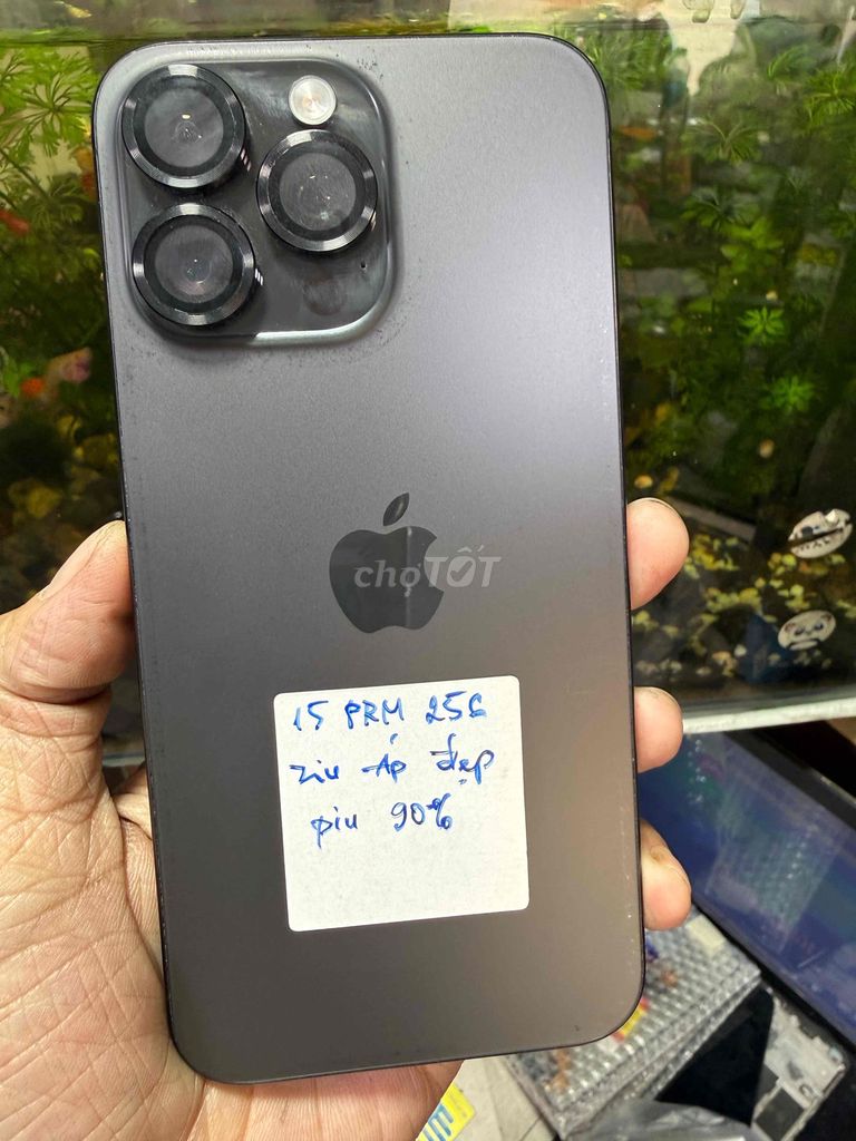 Apple iPhone 15 Pro Max 256GB Đen Đã sử dụng. Mua bán Điện thoại tại Quận Tân Phú Tp Hồ Chí Minh được đăng bởi gia phát hình 1