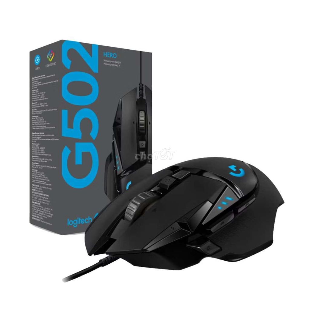 Chuột Logitech G502 Hero Đen Mới. Mua bán Phụ kiện (Màn hình, Chuột...) tại Thành phố Thủ Đức Tp Hồ Chí Minh được đăng bởi Thanh Shinpei hình 1
