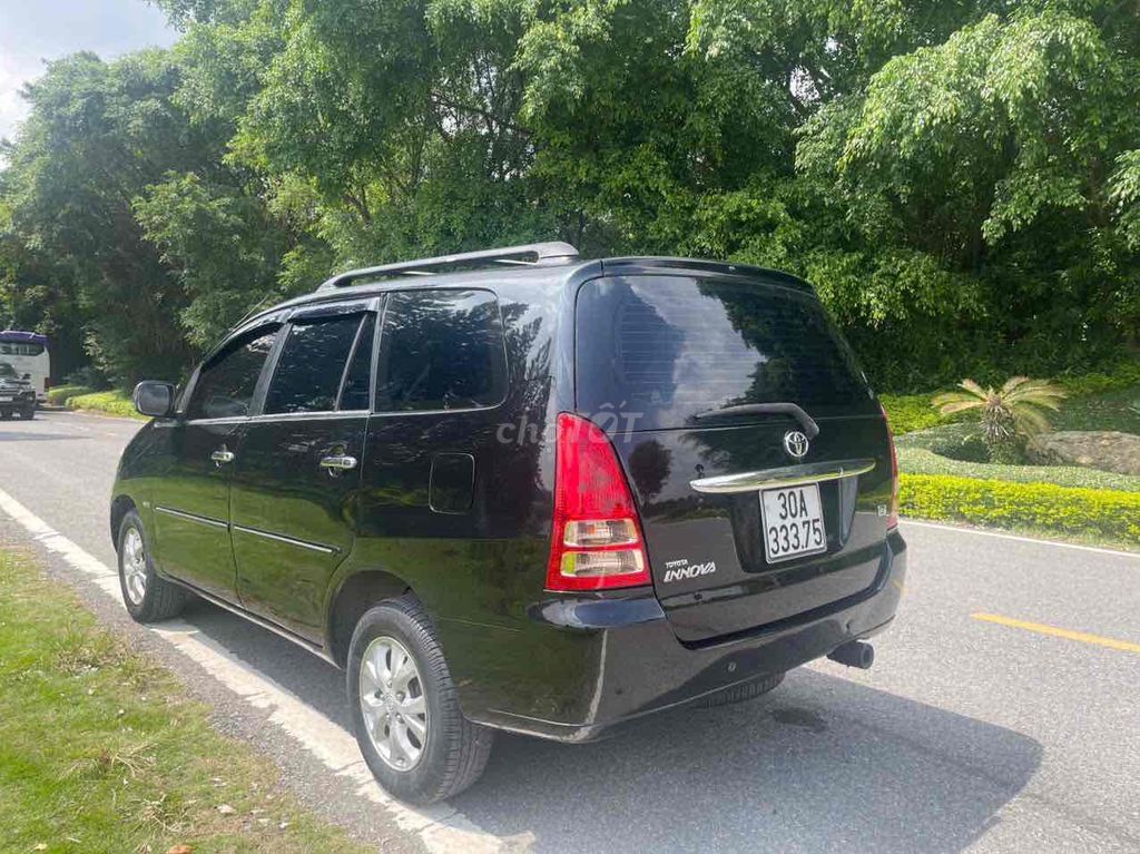 Toyota Innova G 2006 Số sàn Đen chính chủ xe  đẹp