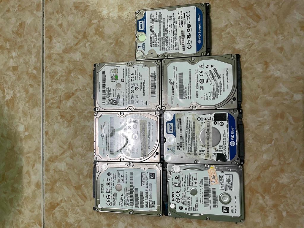 Ổ cứng HDD 500GB sức khoẻ 100% hoạt động tốt. Mua bán Linh kiện (RAM, Card...) tại Quận Gò Vấp Tp Hồ Chí Minh được đăng bởi Nguyễn Trí Cao hình 1