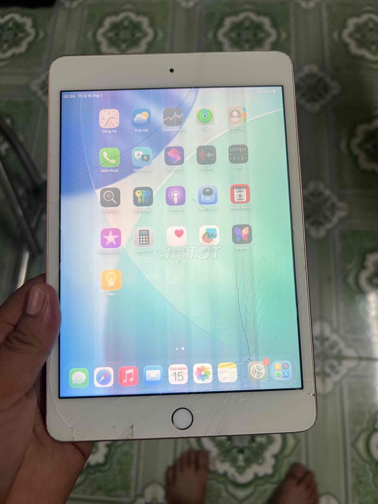 Apple iPad mini 5 64GB Vàng hồng. Mua bán Máy tính bảng tại Thành phố Thủ Đức Tp Hồ Chí Minh được đăng bởi minh hình 1
