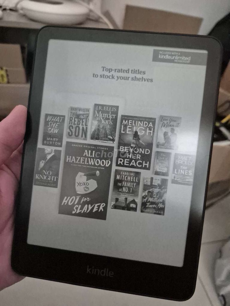 Máy đọc sách Kindle Paperwhite 6 16GB Đen Như mới. Mua bán Máy tính bảng tại Thành phố Thủ Đức Tp Hồ Chí Minh được đăng bởi Tuấn Minh hình 1