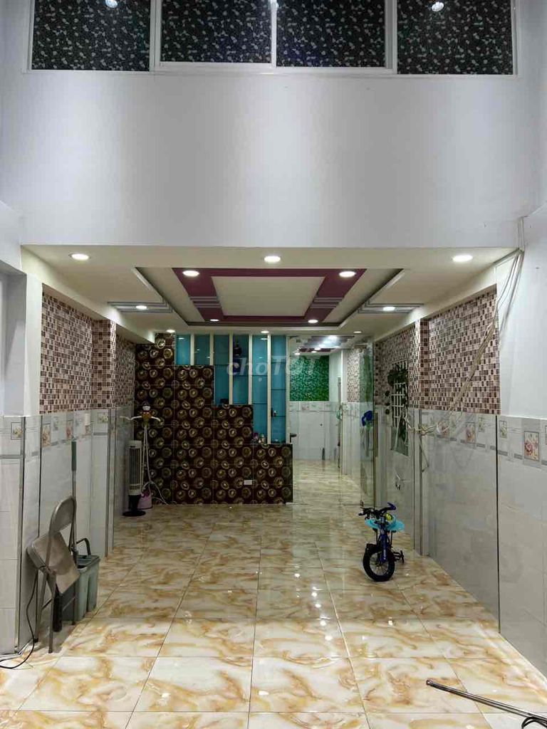 🎉 Nhà Mới  MT LẠC LONG QUÂN 4x16m Trệt Lầu 3Pn 2Wc , gần chợ bình thới