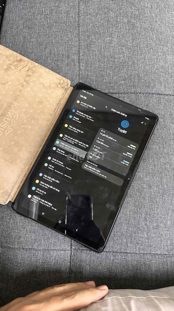 Samsung Tab A7 3GB/32GB Đen. Mua bán Máy tính bảng tại Thành phố Long Xuyên An Giang được đăng bởi TL Mobile hình 1