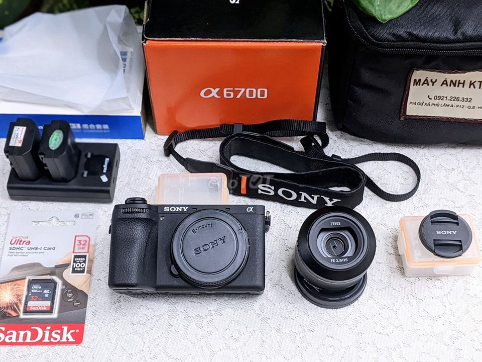 📷#Sony #A6700 + FE35mmF2.8 ZA bảo hành Sony 2/2026