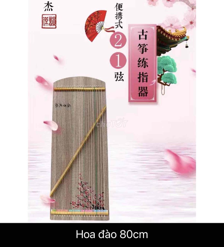 Đàn Guzheng mini gỗ thông. Mua bán Nhạc cụ tại Quận 6 Tp Hồ Chí Minh được đăng bởi nhàn phạm hình 1