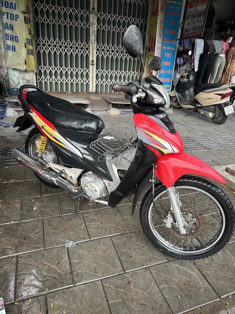 Honda Wave RS 2008 красный, черный, серебристый
