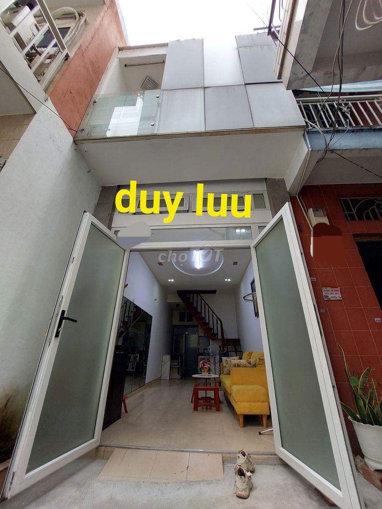 CHO THUÊ NHÀ FULL NÔI THẤT, 2 XET, CMT8 Q.3