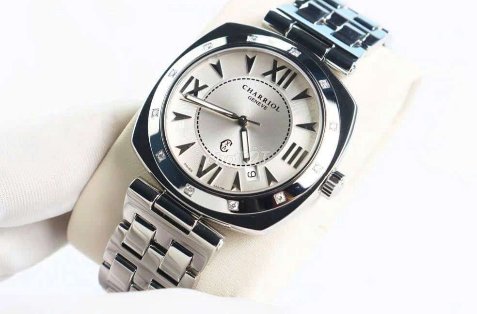 ĐH Nam: Charriol Kim Cương Chính Hãng Thụy Sỹ. Mua bán Đồng hồ tại Thành phố Thủ Đức Tp Hồ Chí Minh được đăng bởi Phương Watch Authentic hình 1