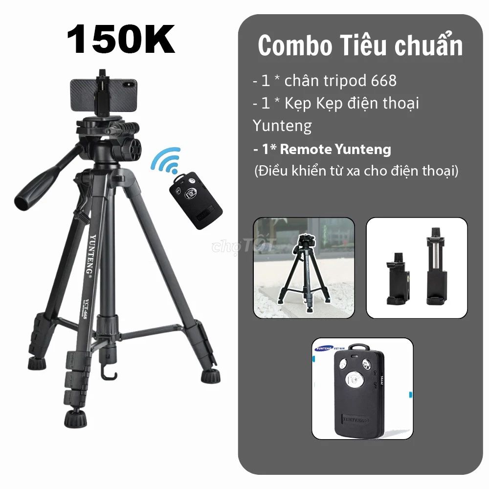 Thanh lý Chân máy ảnh Yunteng VCT-668. Mua bán Máy ảnh, Máy quay tại Quận Cầu Giấy Hà Nội được đăng bởi Thanh Bình hình 1