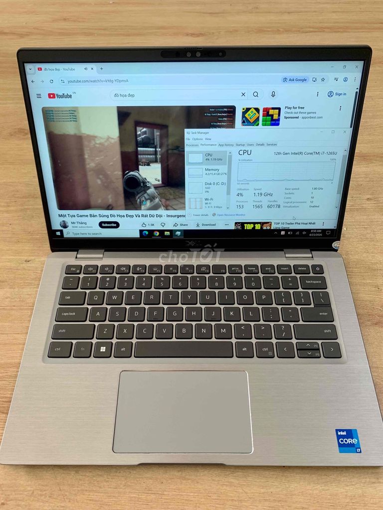 Dell Latitude i7-1265U, RAM 16GB, SSD 512GB. Mua bán Laptop tại Quận Ngũ Hành Sơn Đà Nẵng được đăng bởi Mỹ Phạm Hữu hình 1