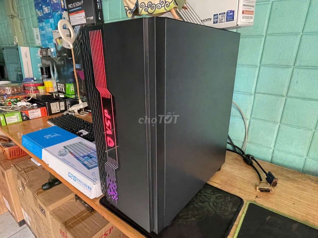 THÙNG i7 6700/GAM 8G/VGA GTX1050Ti 4G/SSD 256G. Mua bán Máy tính để bàn tại Quận 6 Tp Hồ Chí Minh được đăng bởi VI TÍNH PHƯỚC THỊNH hình 2