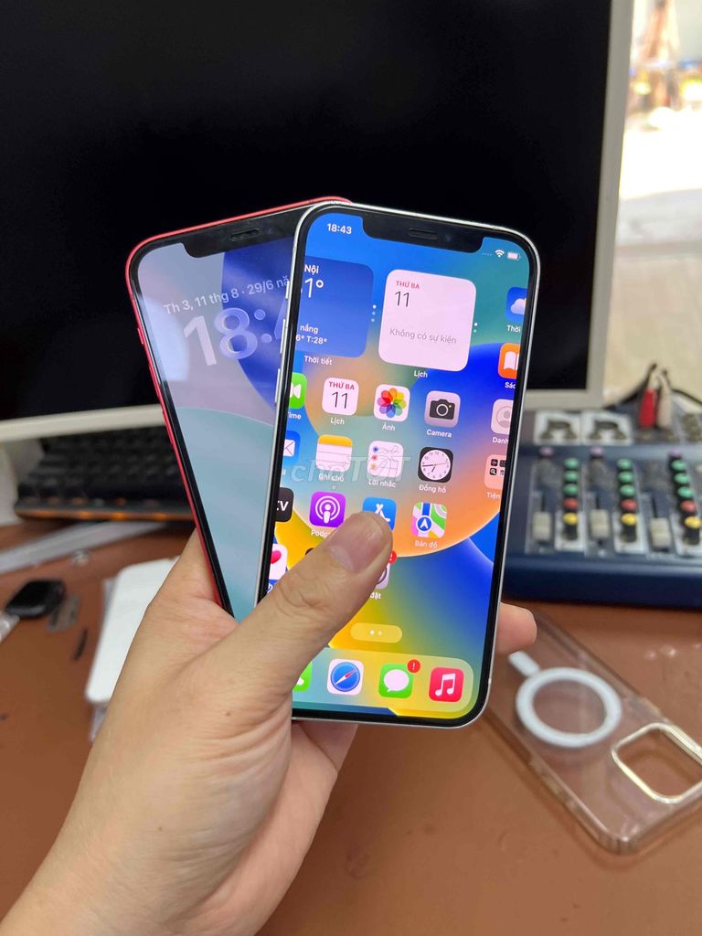 Apple iPhone 12 64GB zin all 98% zin áp. Mua bán Điện thoại tại Quận Lê Chân Hải Phòng được đăng bởi hoang anh hình 1