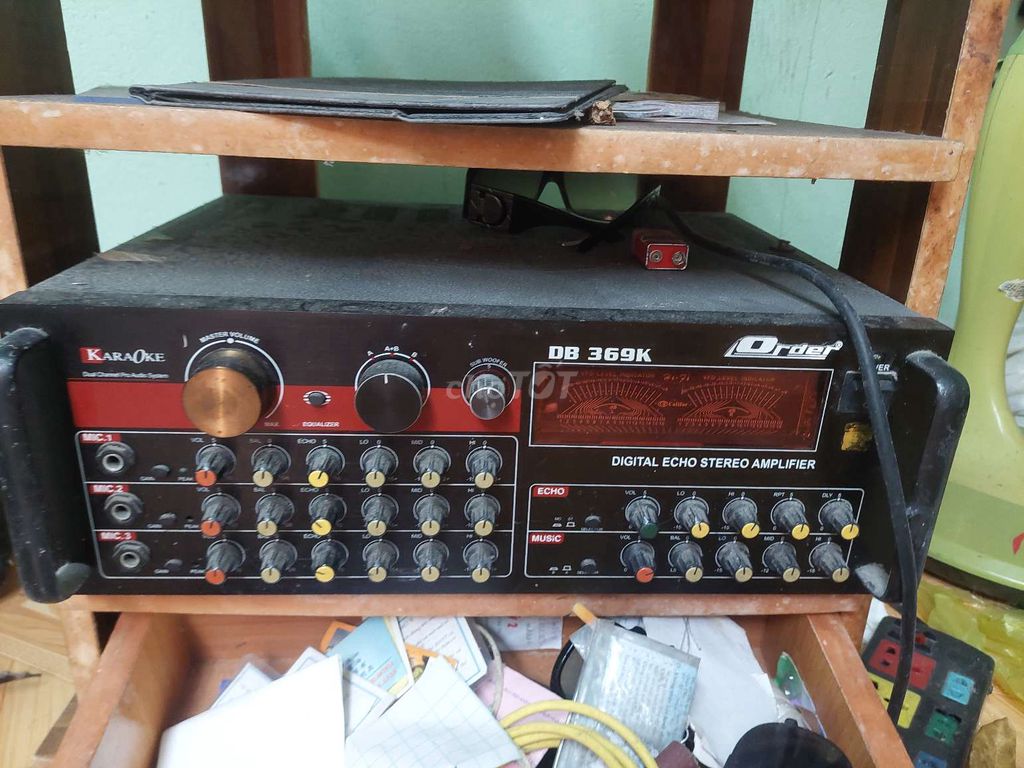 Amply karaoke Order DB 369K nghe nhạc hát karaoke. Mua bán Tivi, Âm thanh tại Thành phố Vũng Tàu Bà Rịa - Vũng Tàu được đăng bởi TRẦN PHƯỚC HIỆP hình 1
