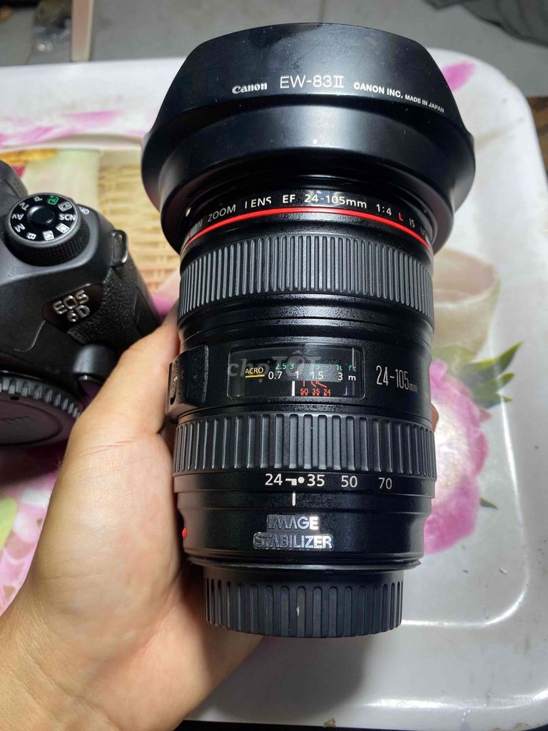 Lens Canon EF 24-105mm f4 L IS USM đẹp. Mua bán Máy ảnh, Máy quay tại Quận 7 Tp Hồ Chí Minh được đăng bởi minh tuấn hình 1