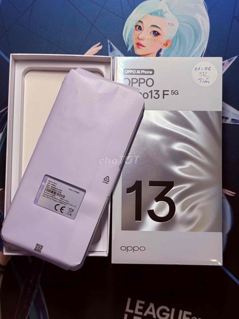 Oppo Reno 13F 5G 12/512 New 100% TGDD